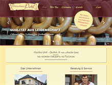 Tablet Screenshot of fleischerei-pohl.de
